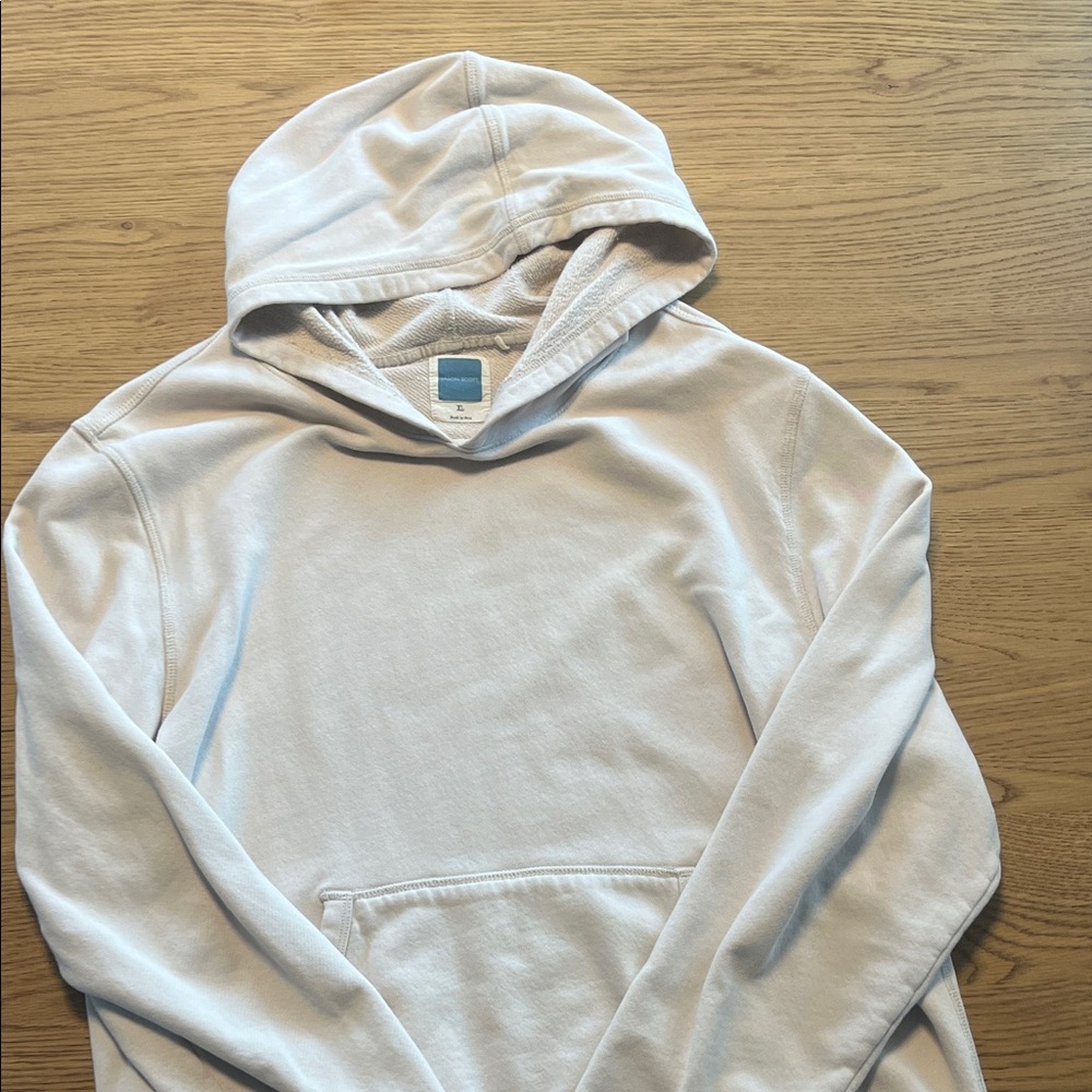 Jason Scott Men's Classic cream Pullover Hoodie prima cotton